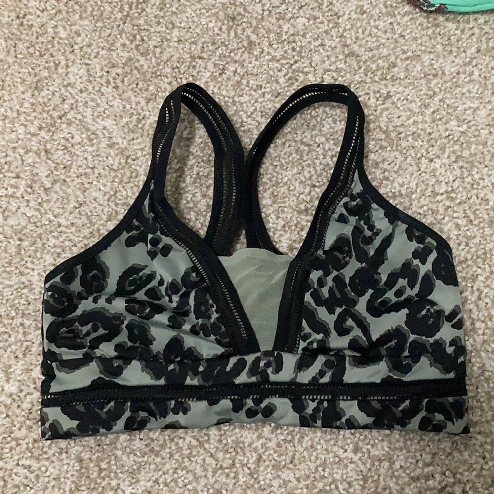Leopard Print Victoria’s Secret Sports Bra